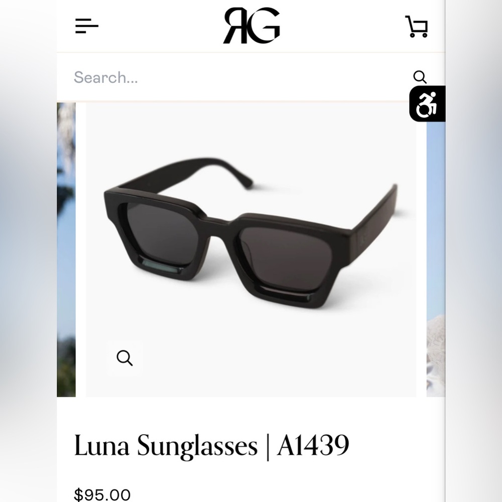 RG sunglasses model Luna very good condition